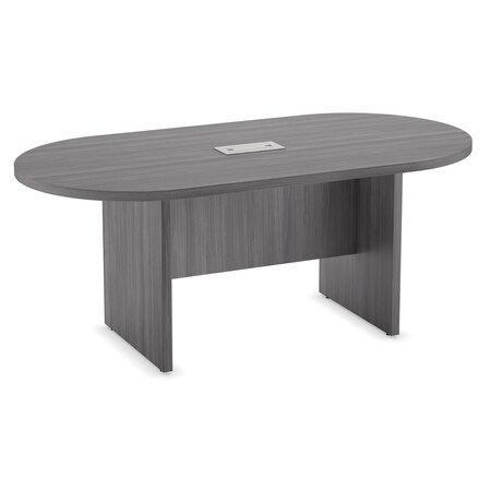 Officesource Racetrack Conference Table with Slab Base PL135CG